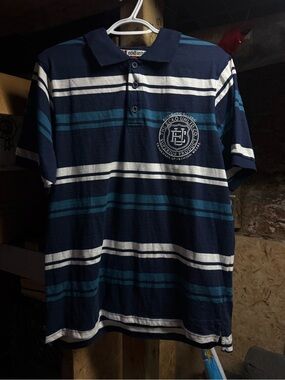 vintage Ecko Unltd striped polo shirt Size XL